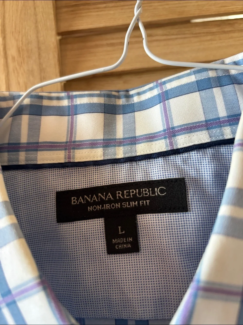 Banana Republic crisp button
